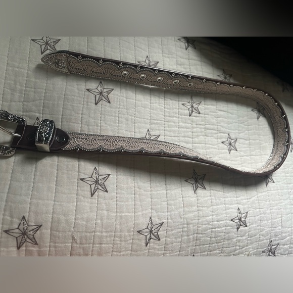 Diamond Western Belt - Picture 4 of 7